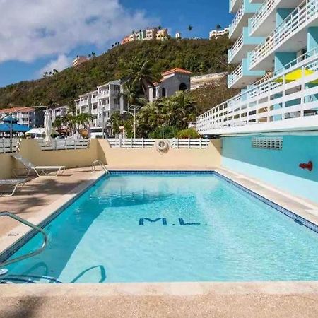 Beautiful Ocean Blue Love Oceanfront Apartment Fajardo Exterior foto